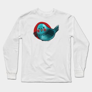 Cute Bird Drawing Long Sleeve T-Shirt